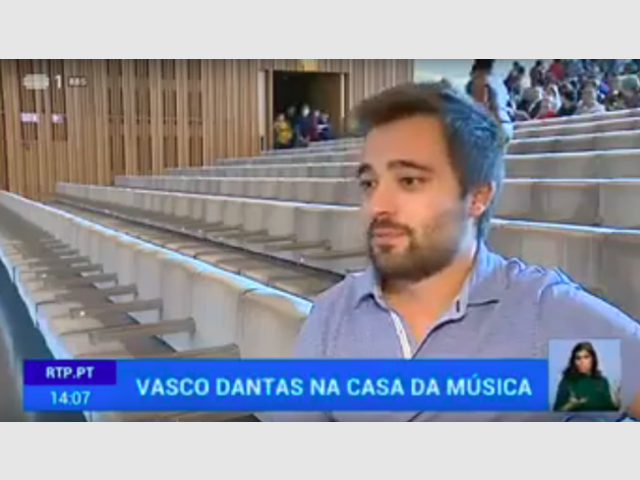 “RTP – Vasco Dantas returns to Casa da Música with Orquestra Sinfónica do Porto”