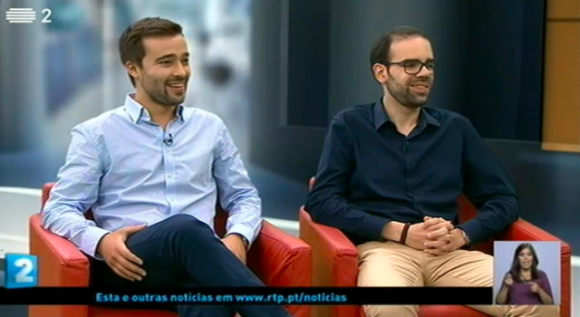 “Página 2″ RTP 2 – Tomás Costa & Vasco Dantas, with Sandra Sousa”