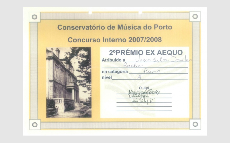 Internal Competition of Porto Music Conservatory, PORTUGAL