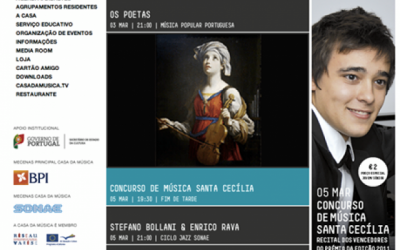 Casa da Música Website, Concert, Portugal 2013