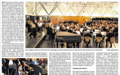 Concert Critic on Aachen Newspaper
