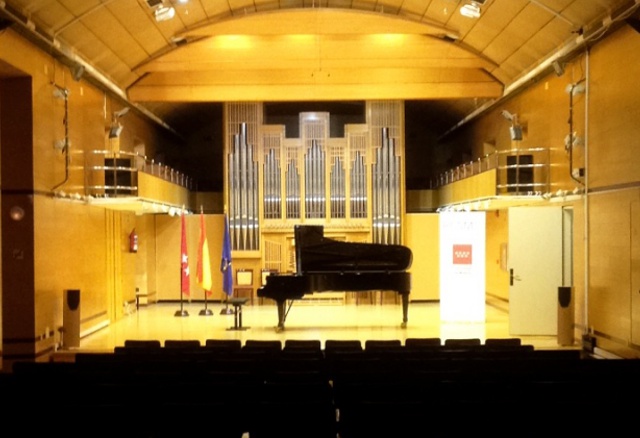 Piano Recital at Real Conservatorio de Madrid, Spain