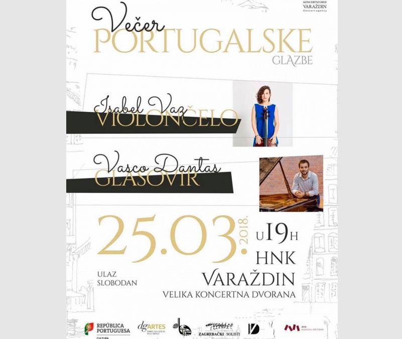 Portuguese Evening, Varazdin National Theatre – Croatia, March 2018