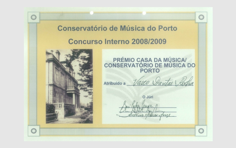 Casa da Música Prize 2009, PORTUGAL