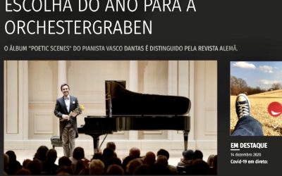 Portuguese pianist is the first choice of the year 2020 for Orchestergraben