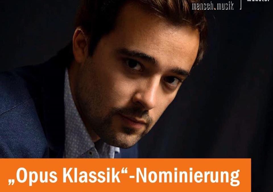 “Young Artist of the Year” nomination by Opus Klassik 2021 (Germany)