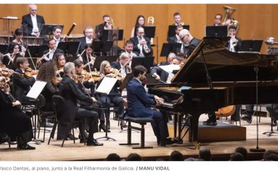 Beers at the bar with Gershwin and the Royal Philharmonic of Galicia